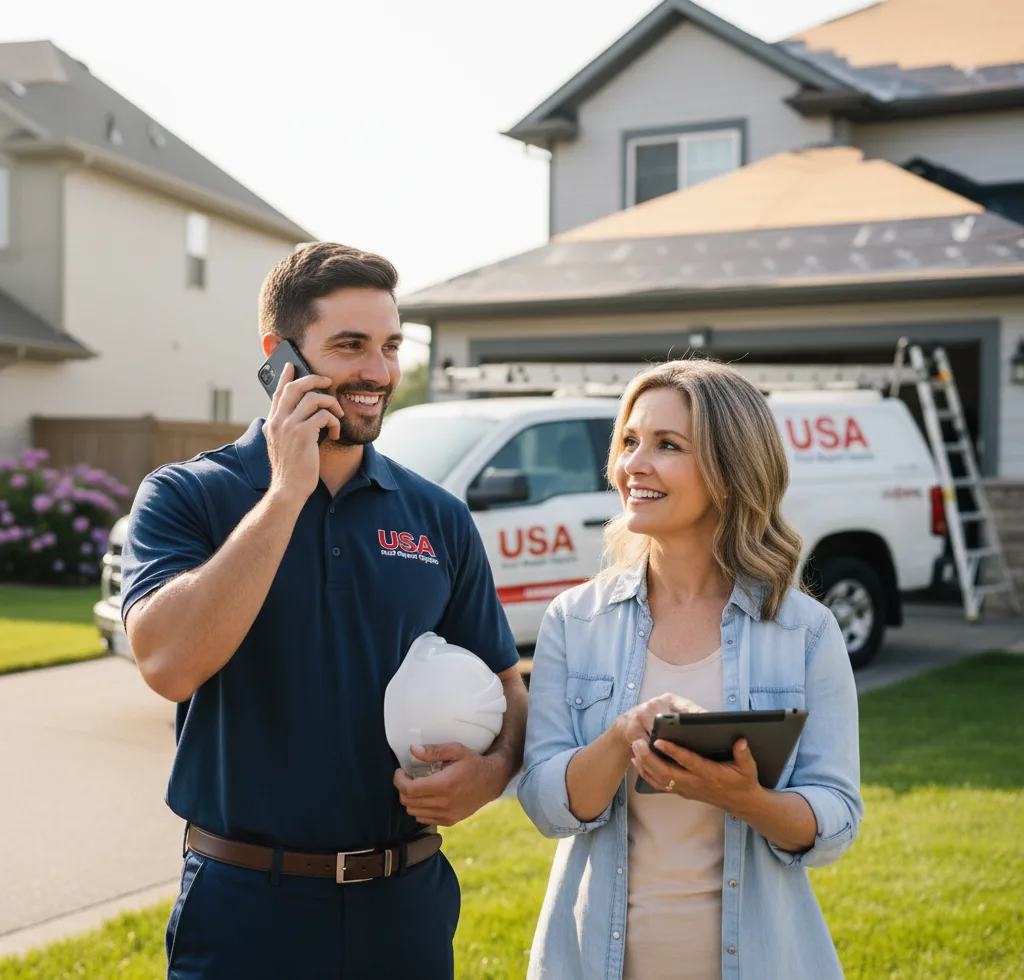 USA Roof Repair Experts customer support in Southaven